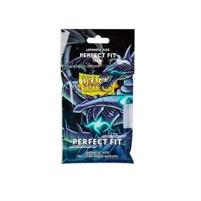 Dragon Shield sleeves - Perfect Fit Clear - Japanese Size Sleeves (100 pcs)